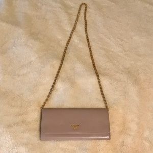 100 % Autentic Prada WOC Vitello move cammeo